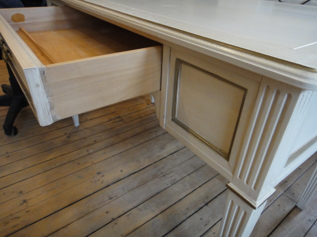 Vintage Drexel Heritage Provincial Style Desk Plus Office Chair