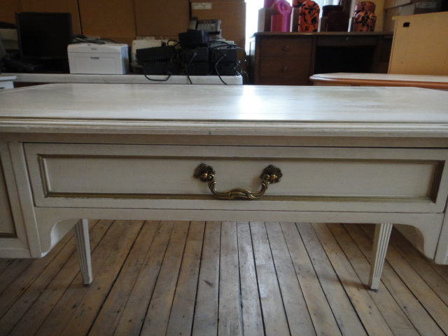 Vintage Drexel Heritage Provincial Style Desk Plus Office Chair