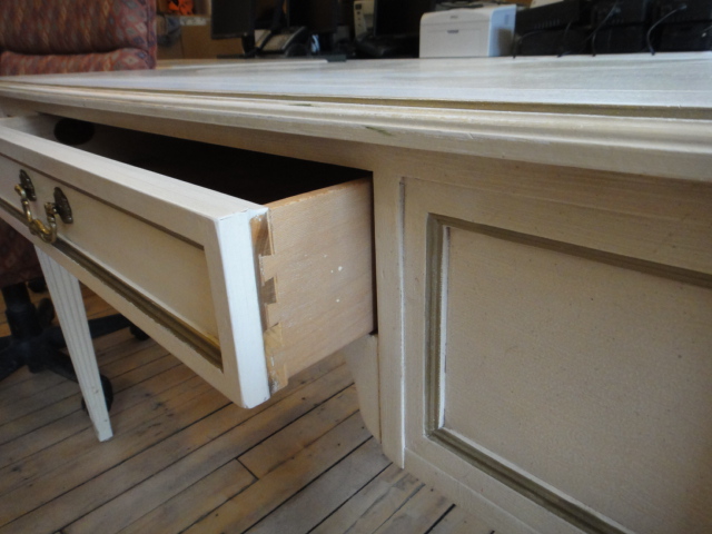 Vintage Drexel Heritage Provincial Style Desk Plus Office Chair