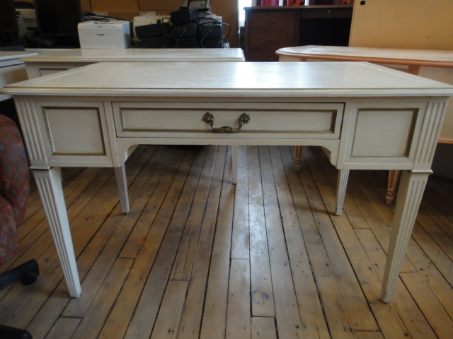 Vintage Drexel Heritage Provincial Style Desk Plus Office Chair