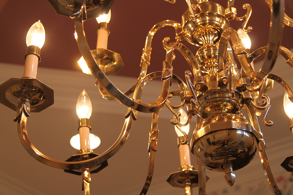 Brass Chandelier
