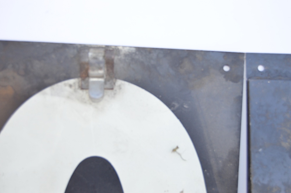 Retro Gas Station Price Flip Number Sign