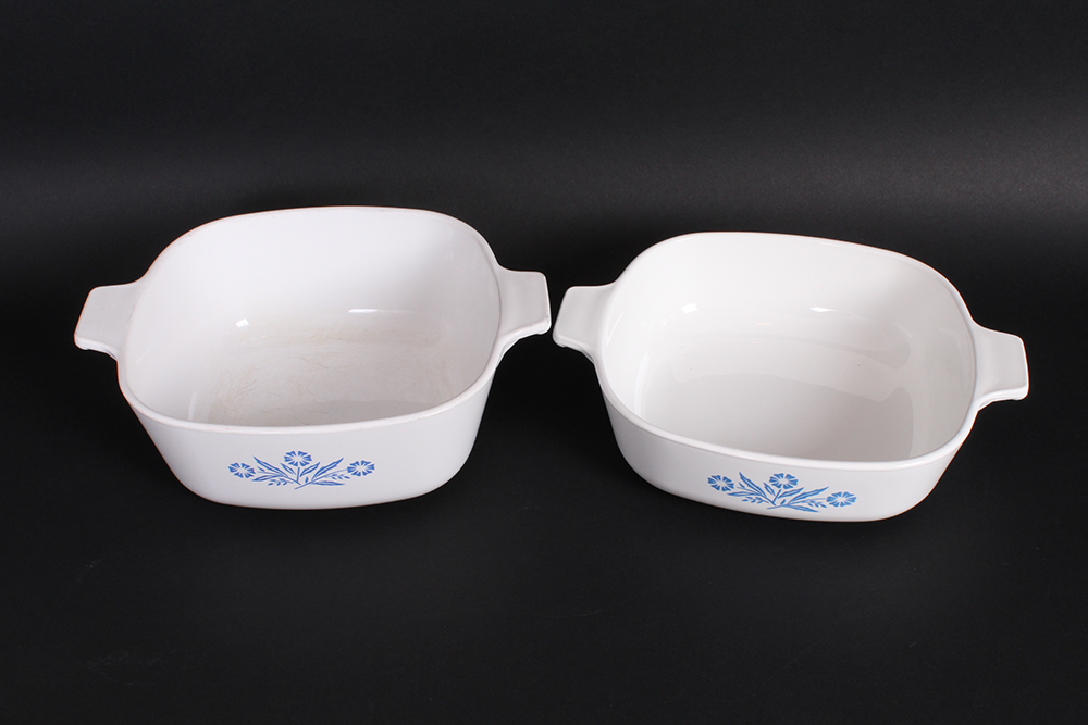 "Cornflower Blue" Corning Ware