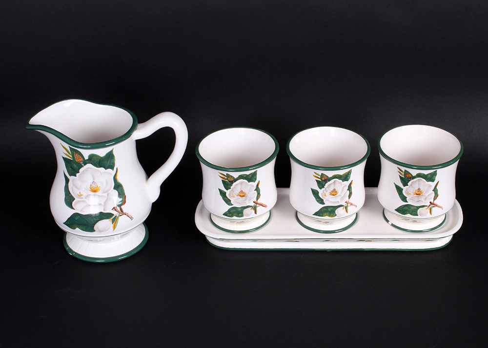 Handpainted Floral Ceramics