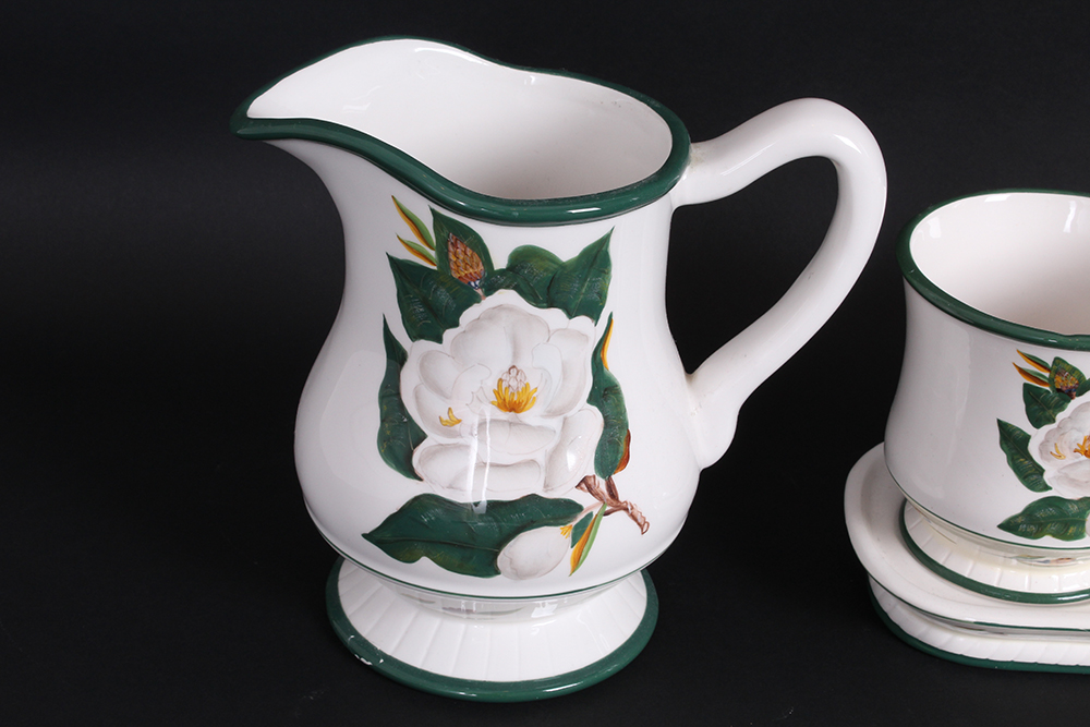 Handpainted Floral Ceramics