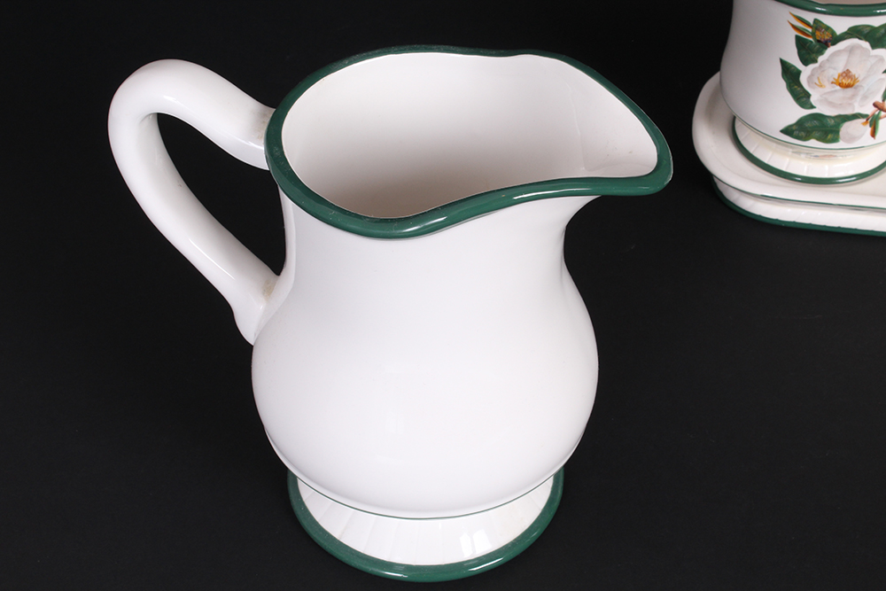 Handpainted Floral Ceramics