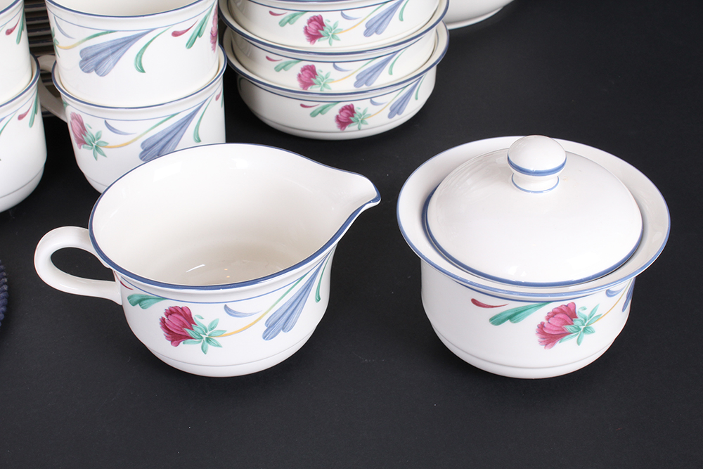 Lenox "Poppies in Blue" Chinastone Set