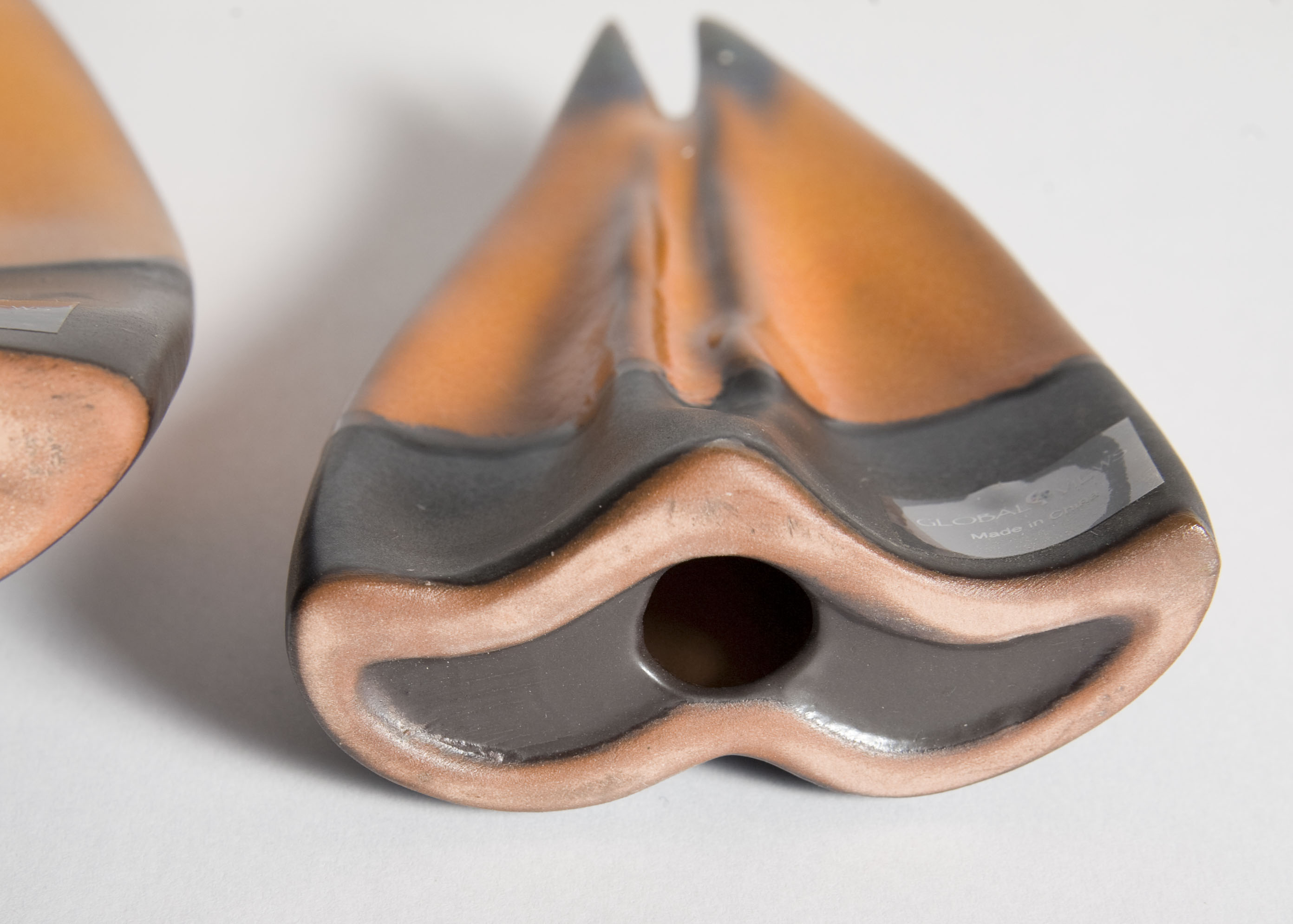 Ceramic Abstract Owls