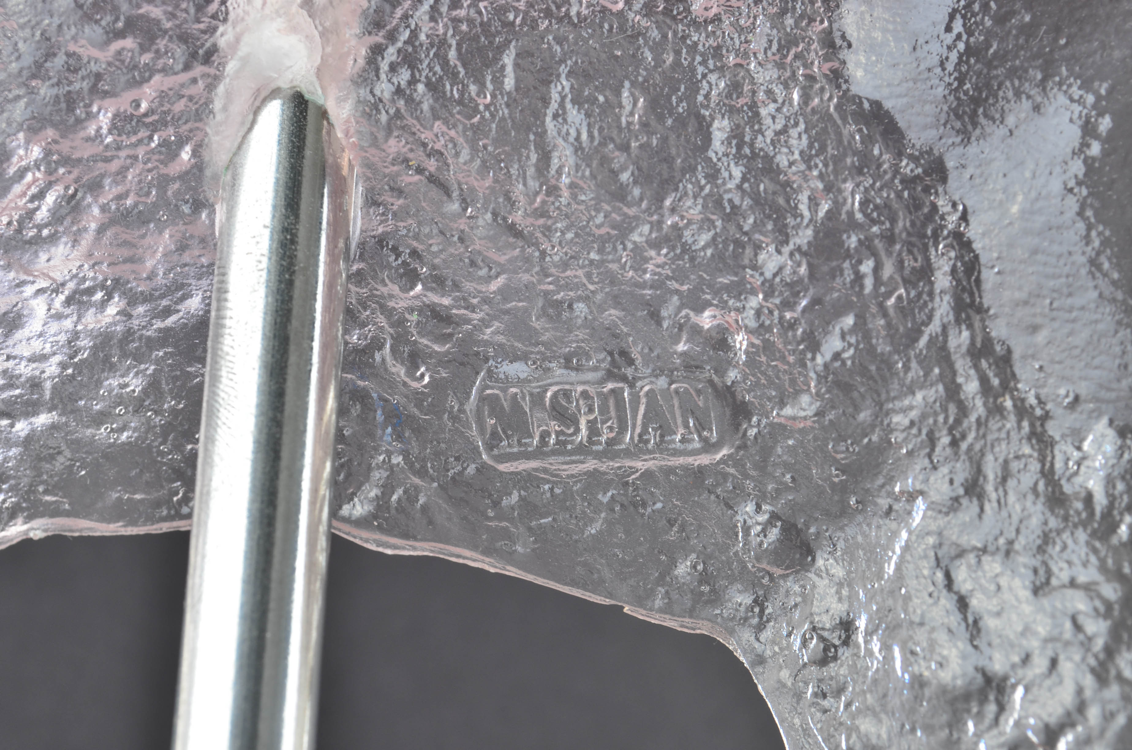 Marc Sijan "Chin Up" Acrylic Sculpture