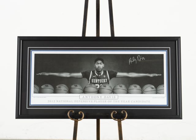 Anthony Davis Autographed "Wingspan" Poster