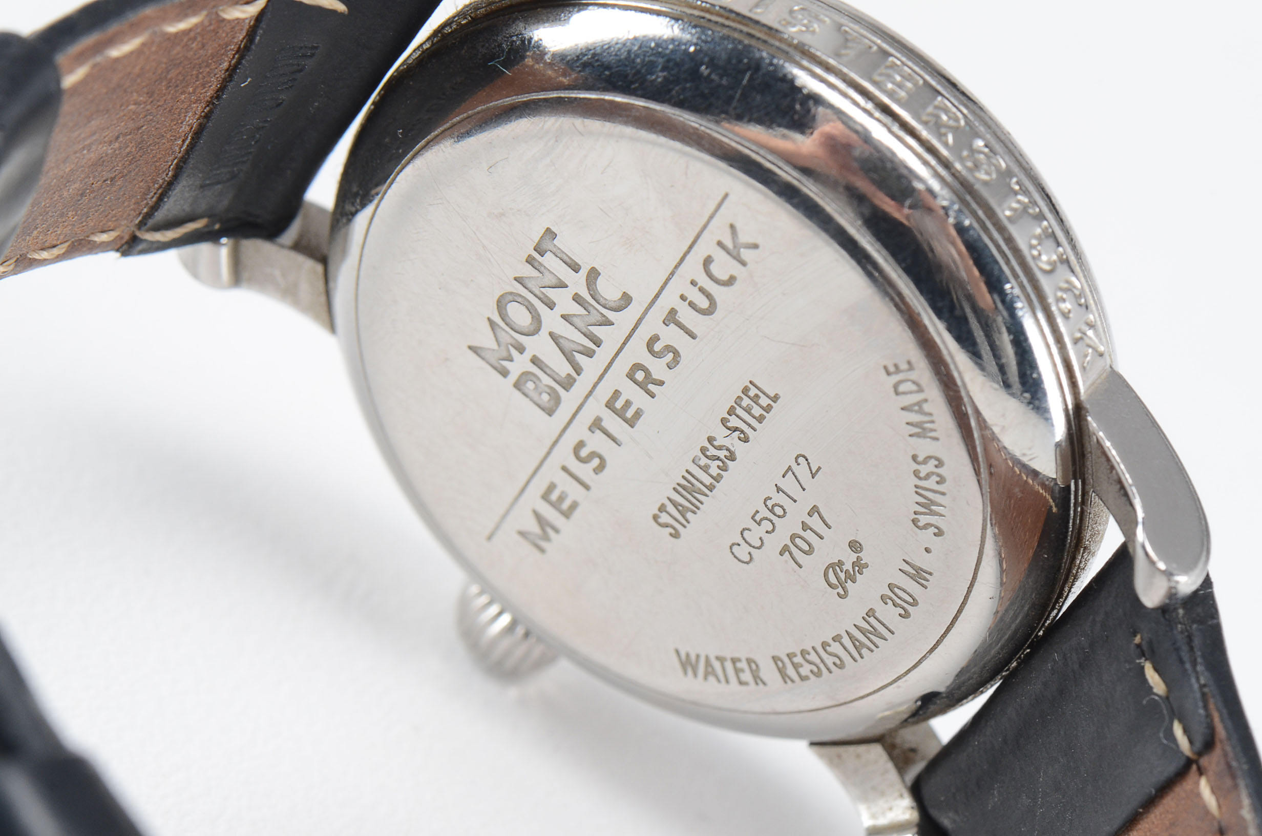 Men's Montblanc Meisterstuck Reserve De Marche Swiss Made Watch