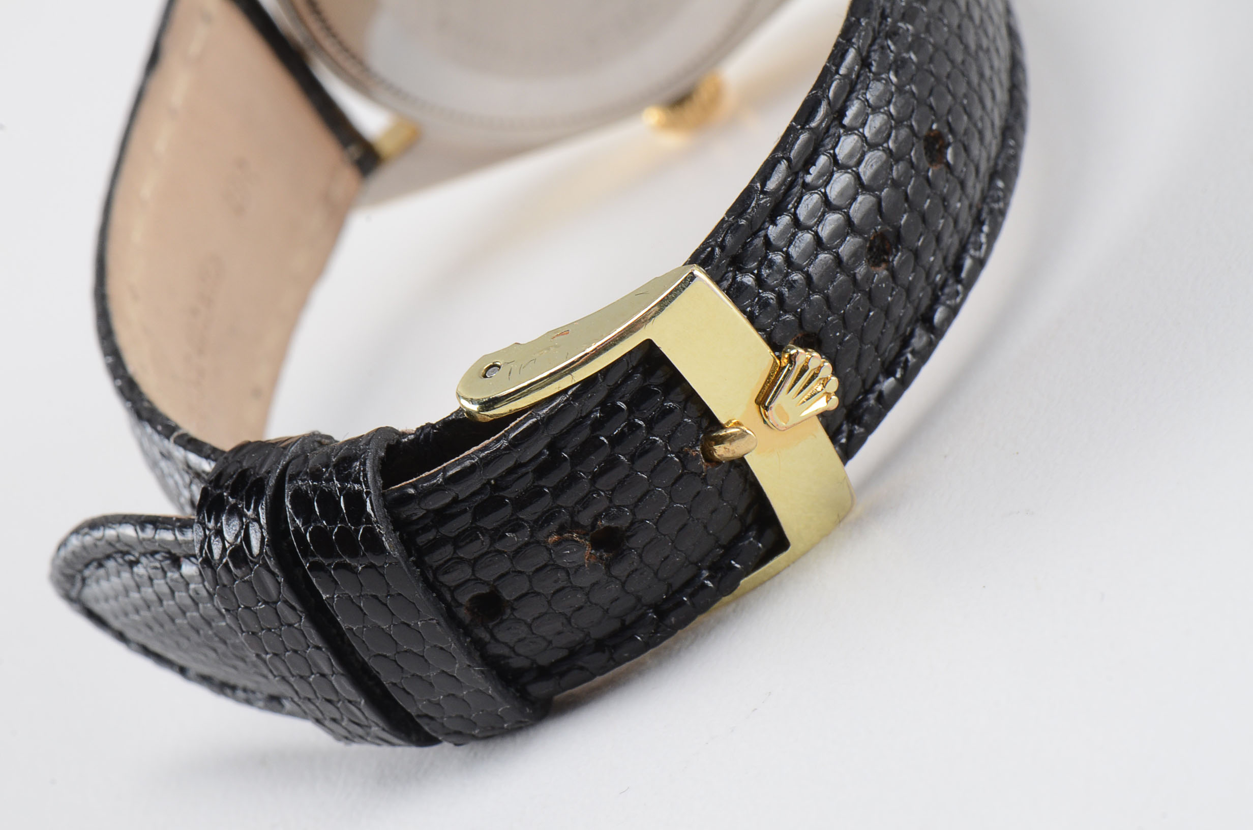 Rolex Perpetual Date Gold Shell/Plated Steel 15505 34mm Watch