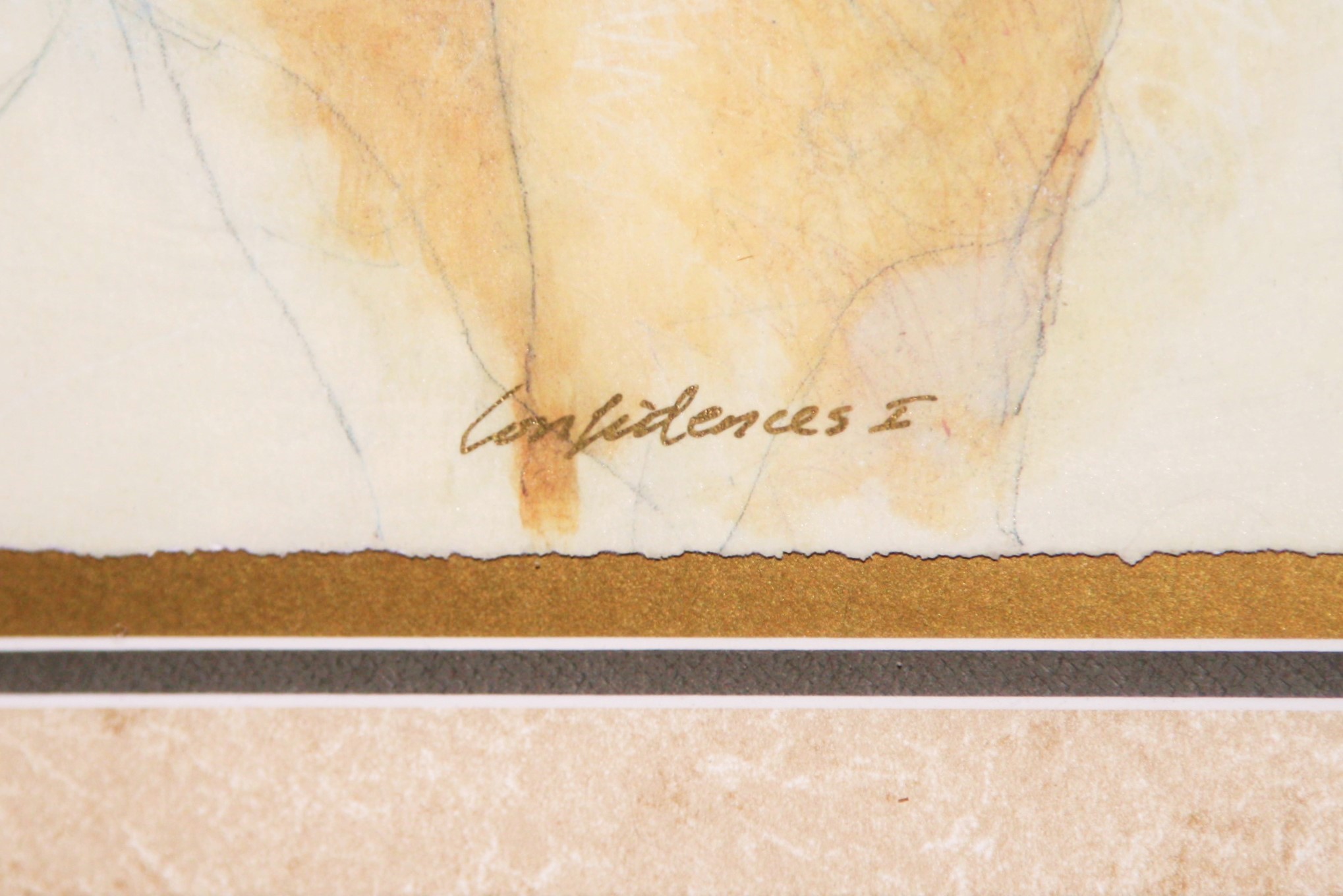 "Confidences I and II" by Gary Benfield