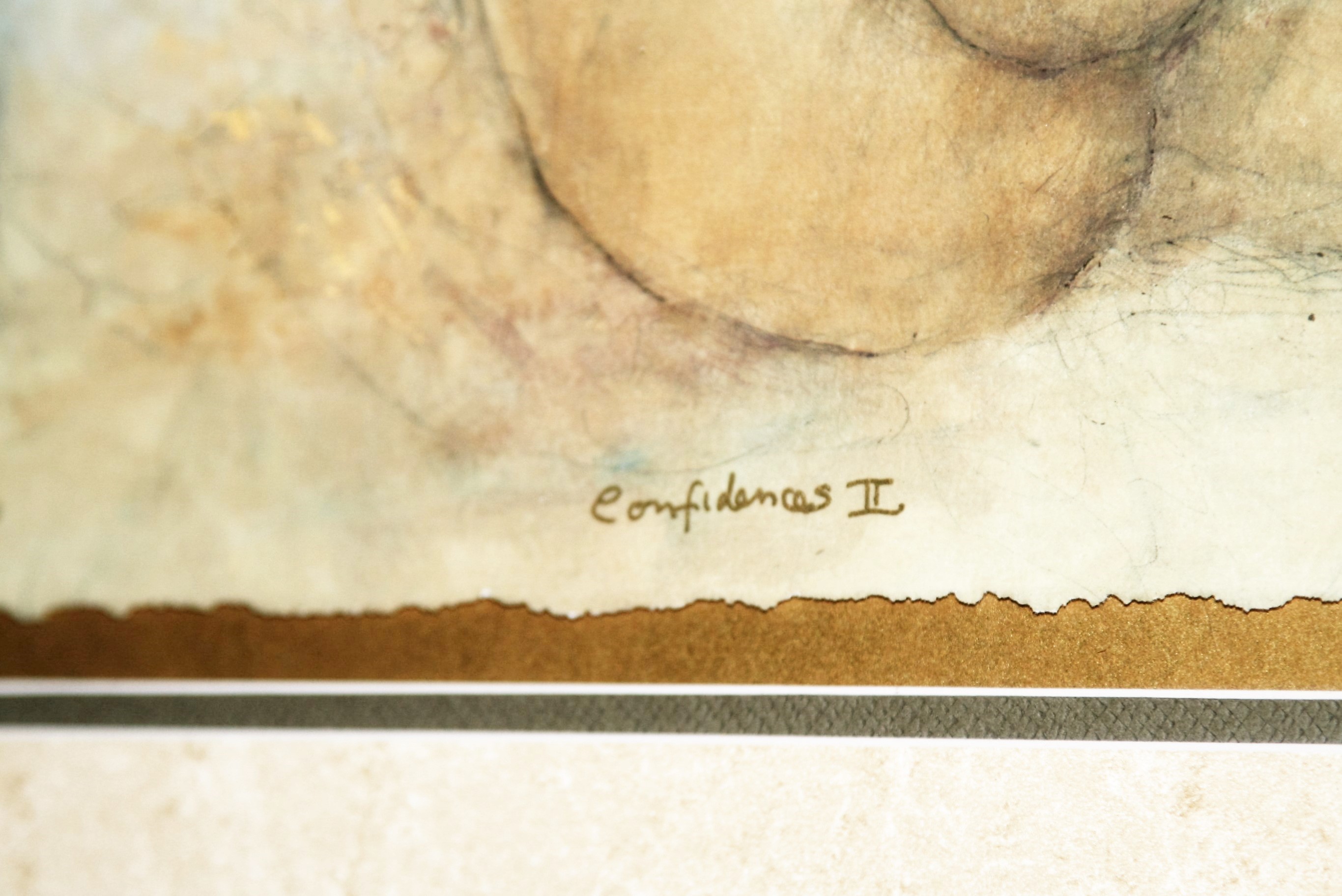 "Confidences I and II" by Gary Benfield