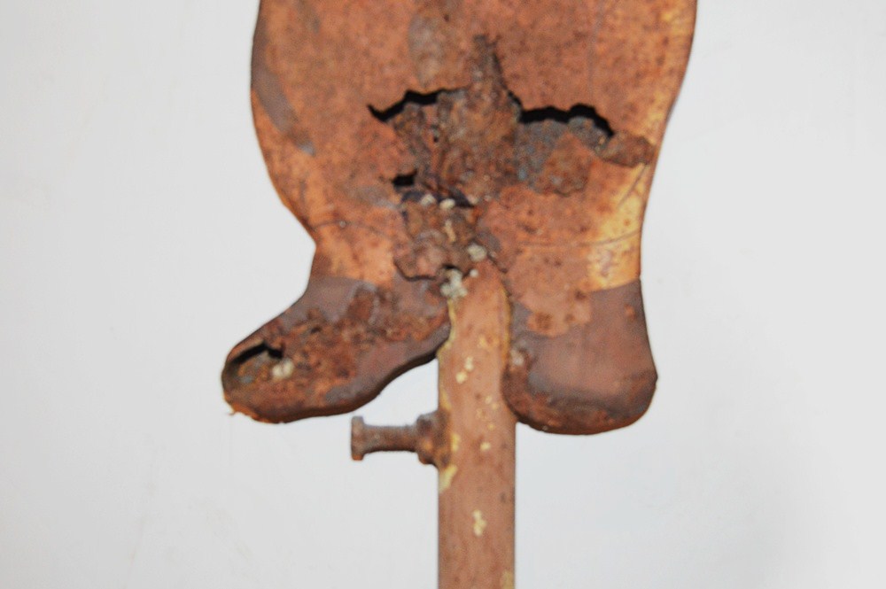 Vintage 1960's Life-Size KFC Colonel Sanders Weathervane Sign