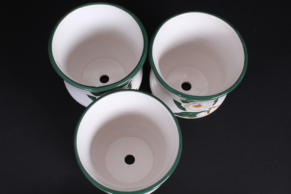 Handpainted Floral Ceramics