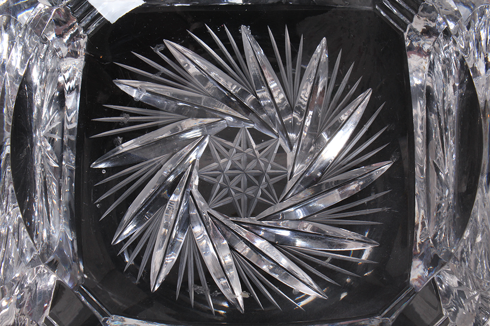 Pair of Crystal Ash Receivers