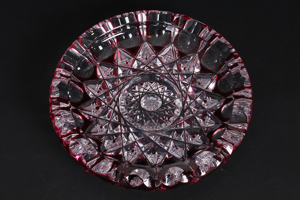 Pair of Crystal Ash Receivers