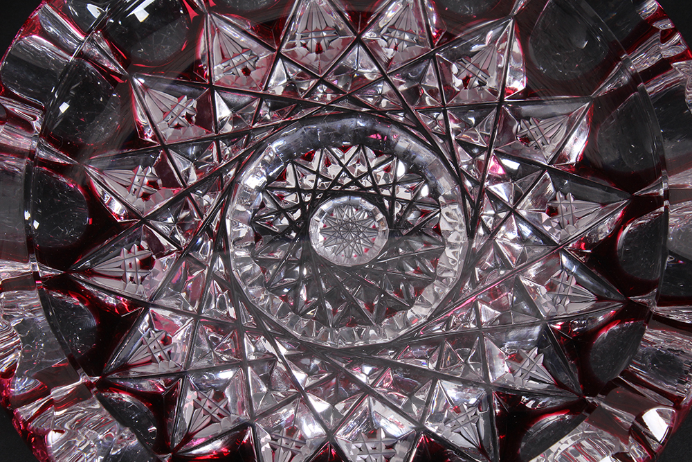 Pair of Crystal Ash Receivers