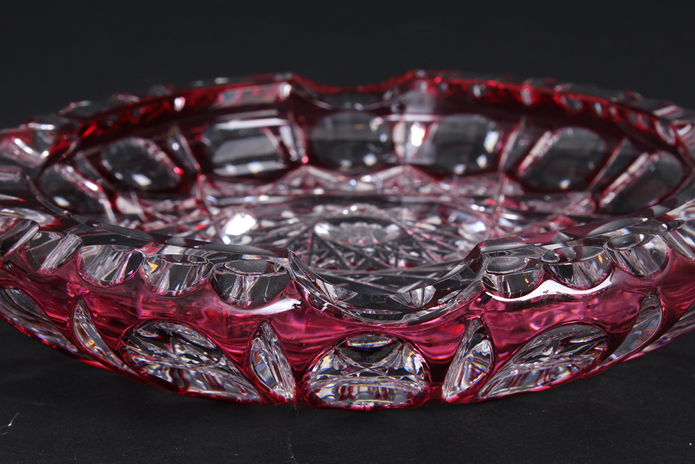 Pair of Crystal Ash Receivers