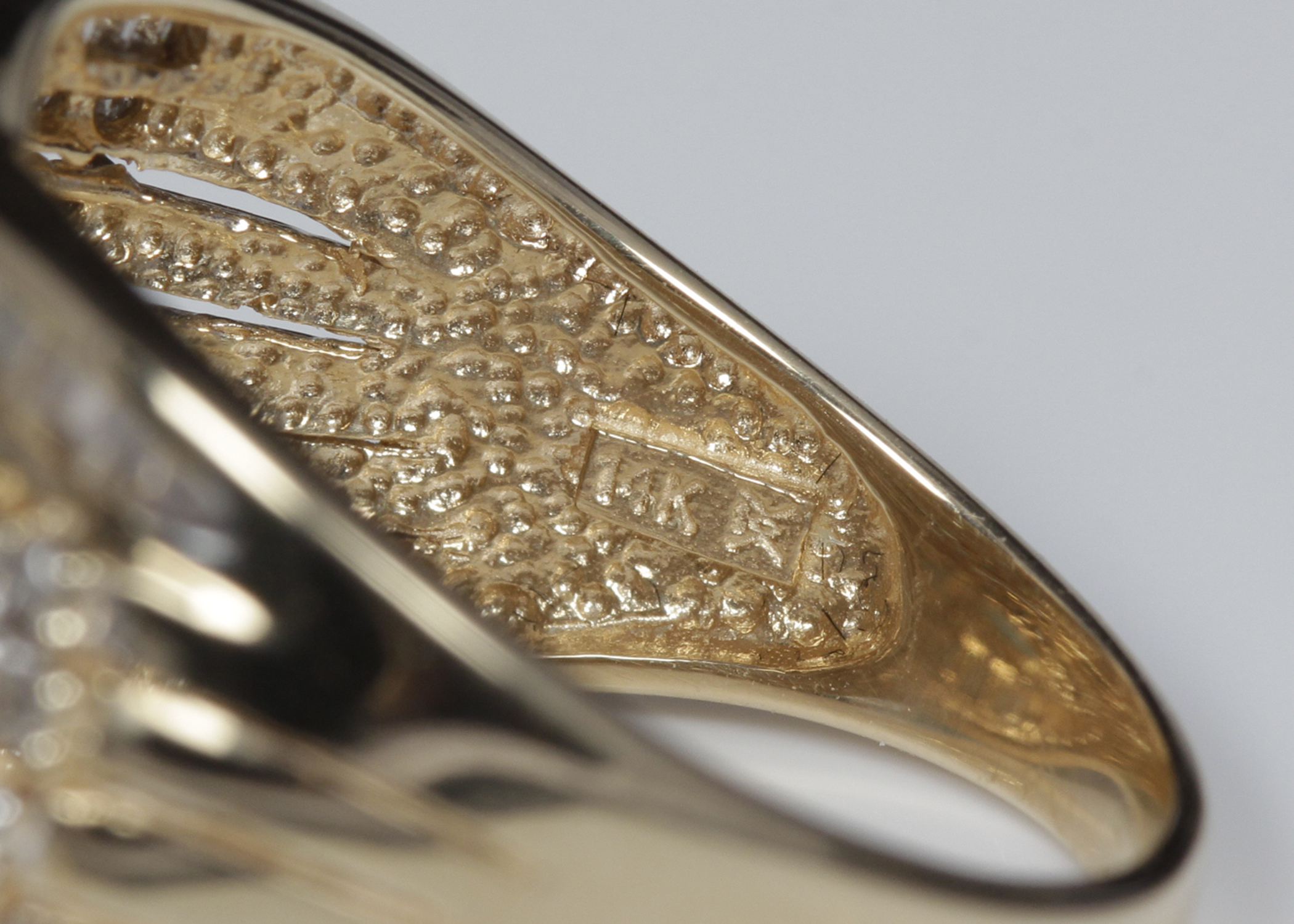 14K Yellow Gold 1.5 CTW Diamond Band