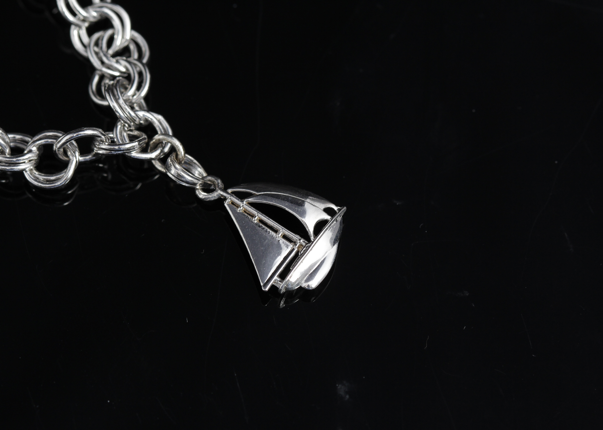 Sterling Silver Charm Bracelet