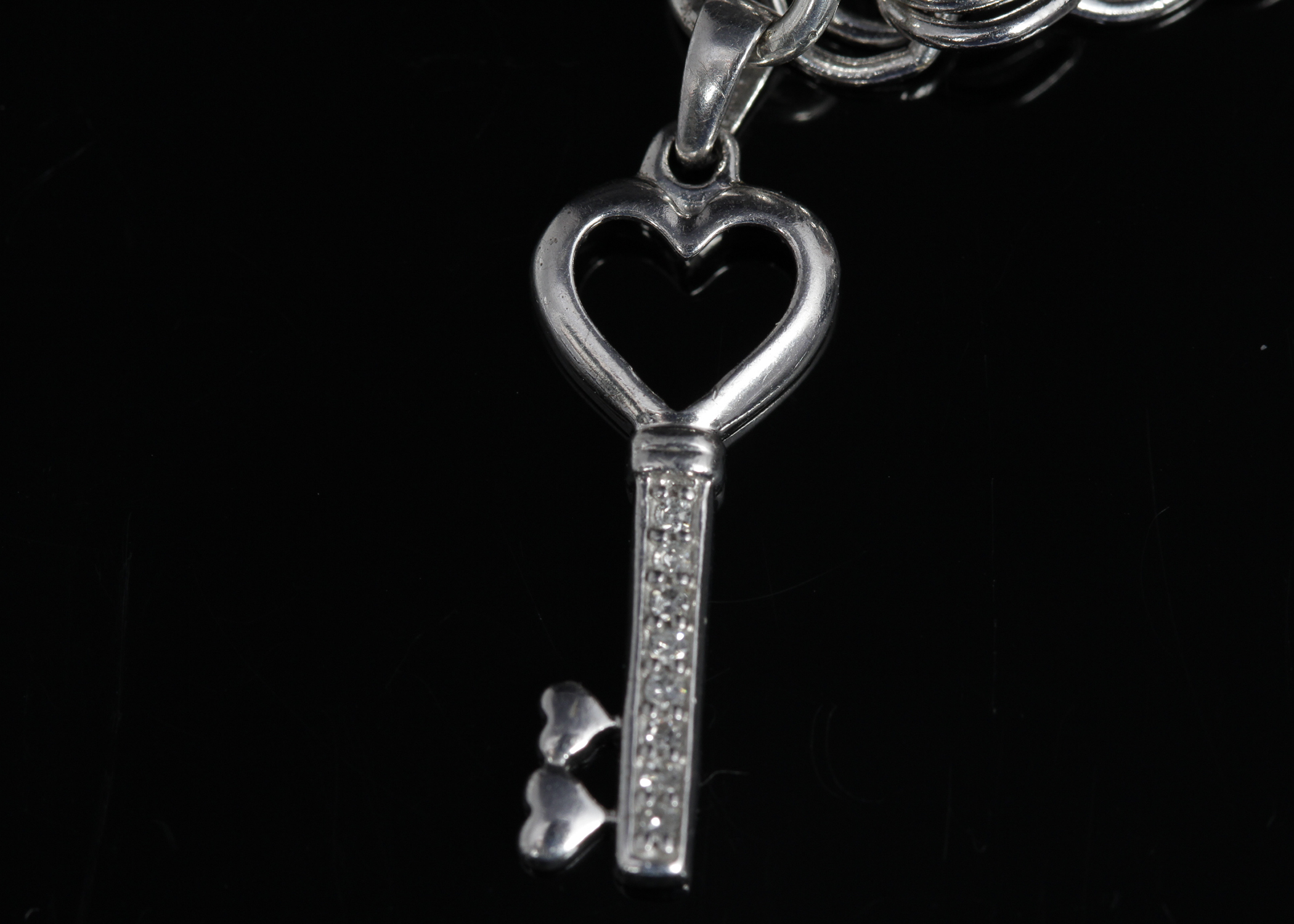 Sterling Silver Charm Bracelet