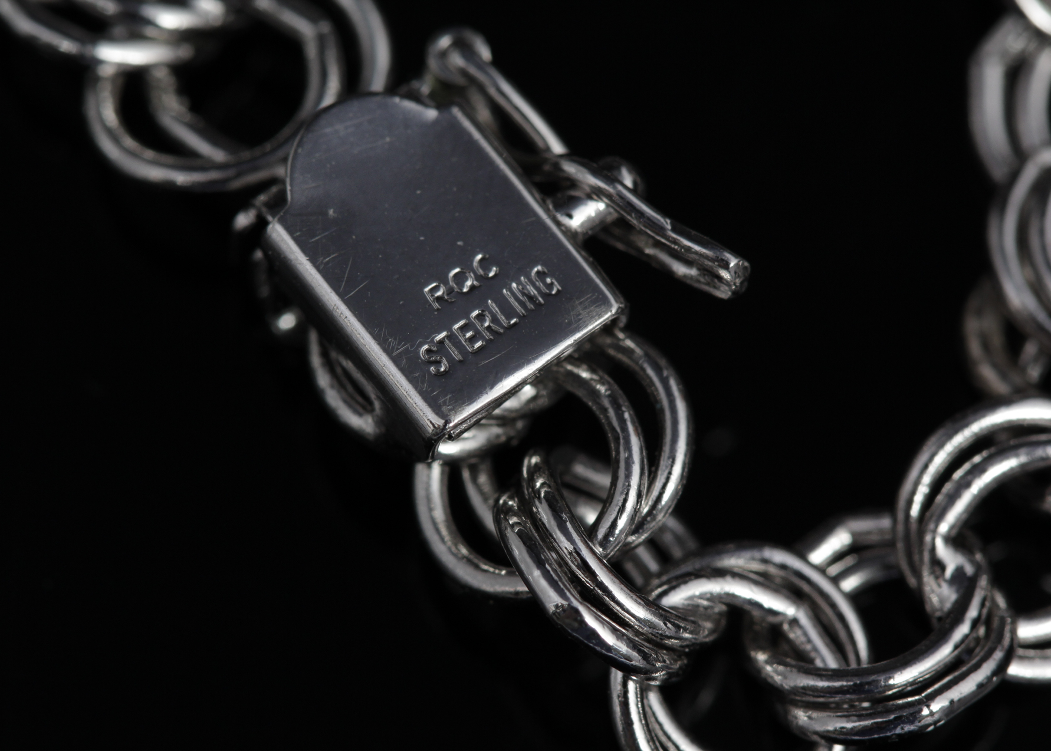 Sterling Silver Charm Bracelet