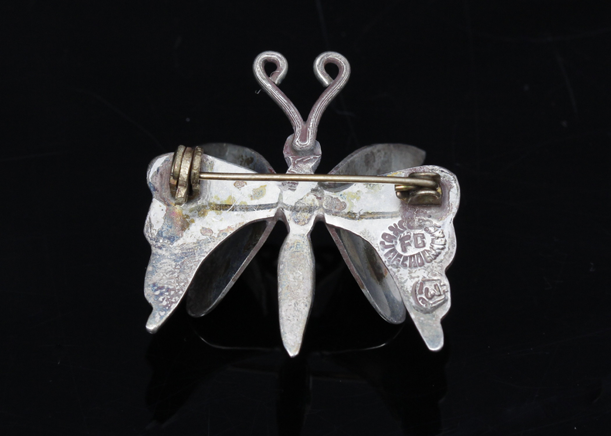 Sterling Silver Butterfly PIn