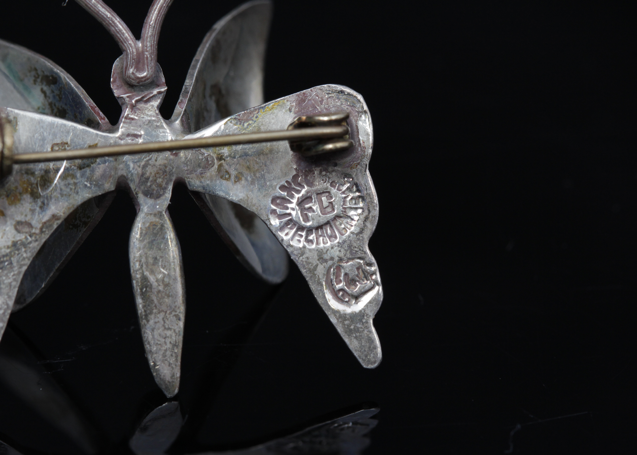 Sterling Silver Butterfly PIn