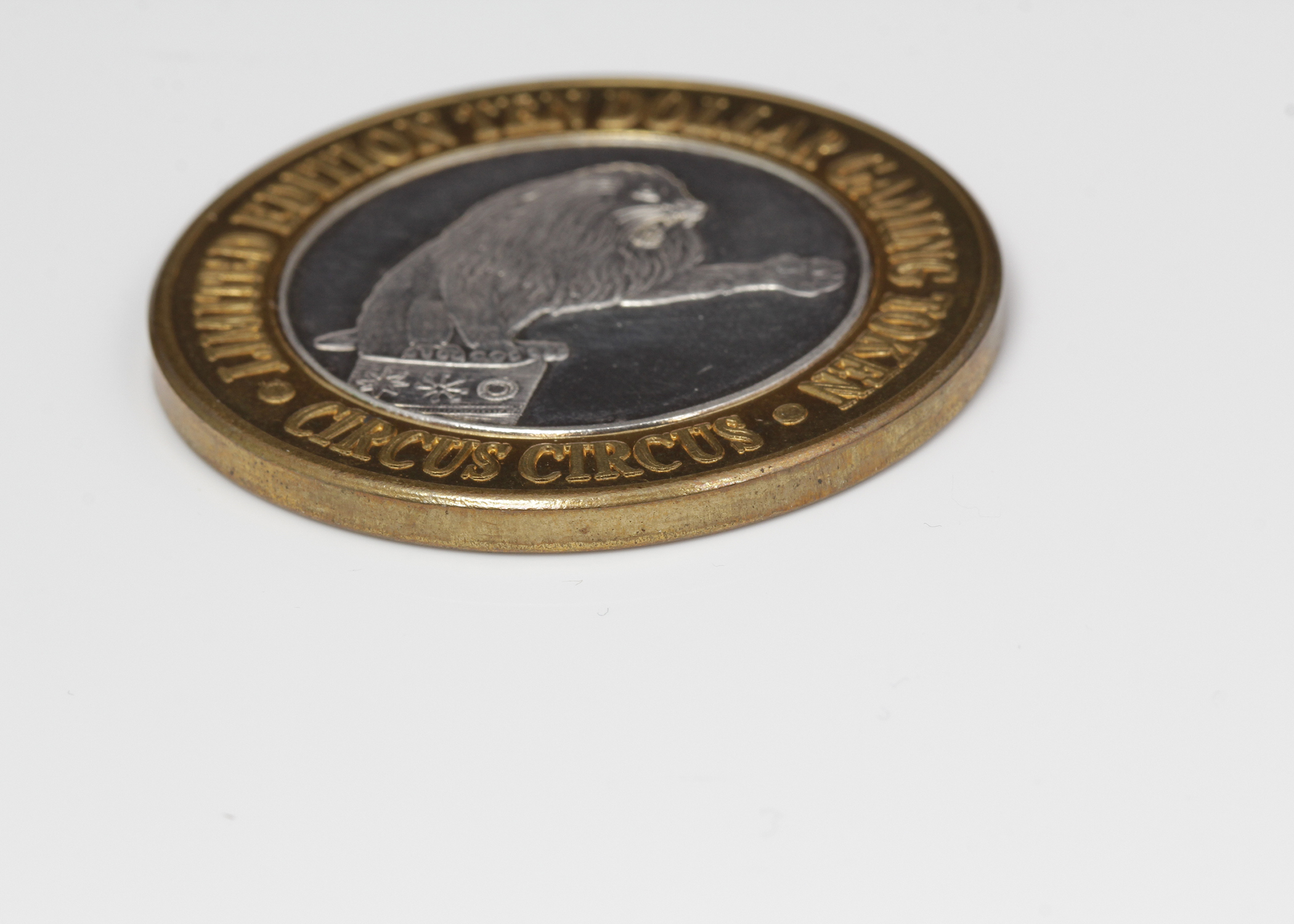 Limited Edition Circus Circus Ten Dollar Gaming Token
