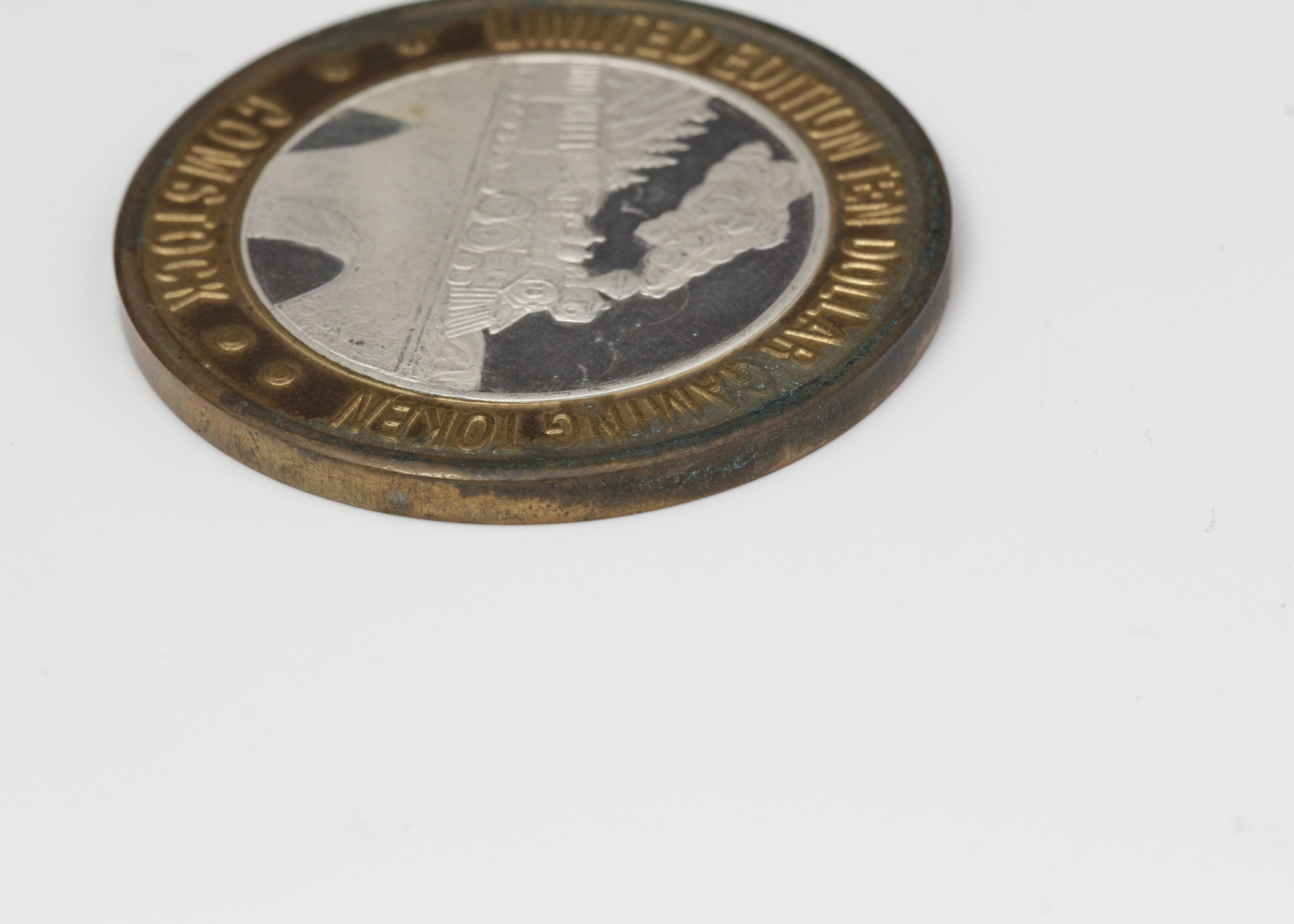 Limited Edition Comstock Ten Dollar Gaming Token