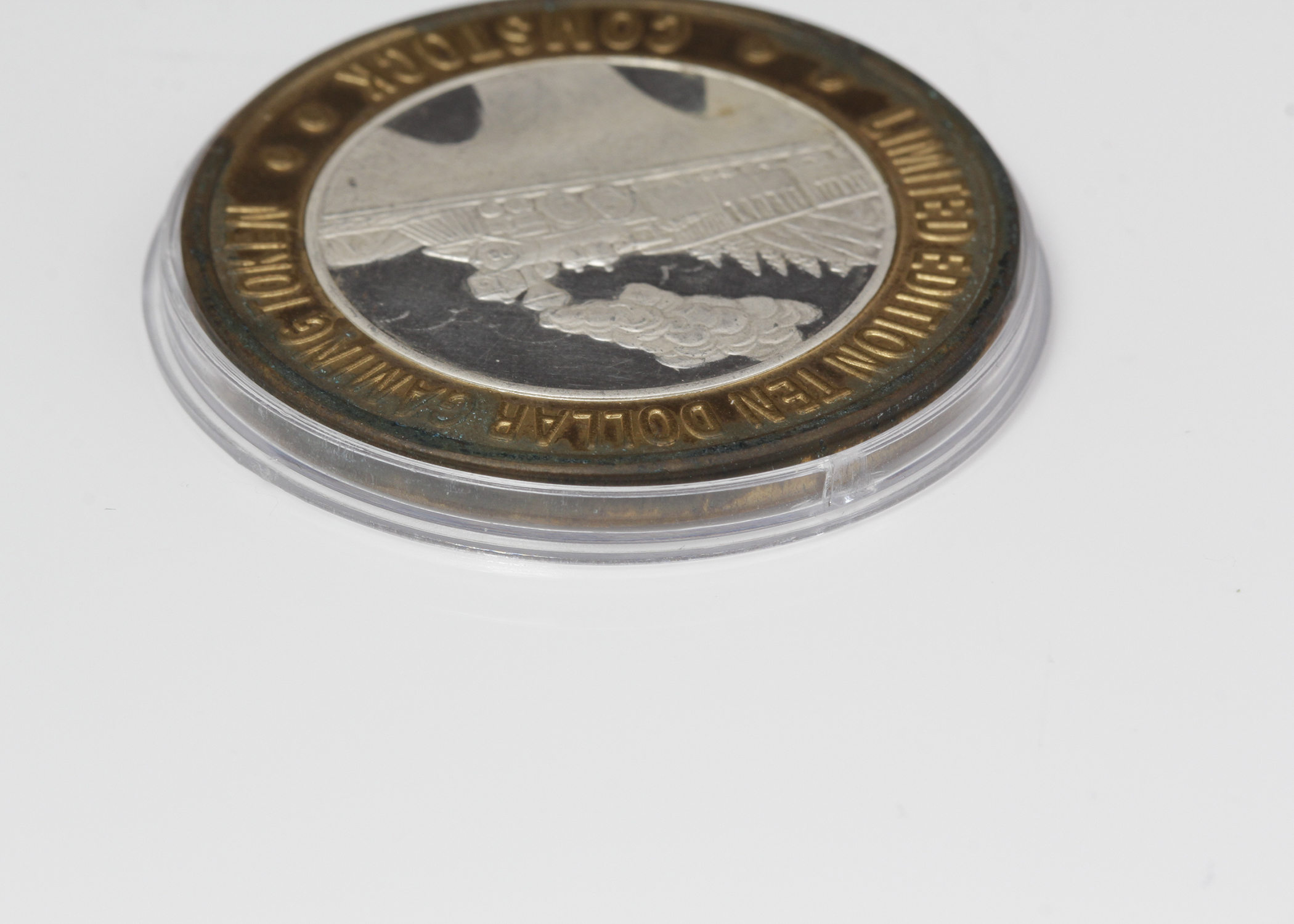 Limited Edition Comstock Ten Dollar Gaming Token