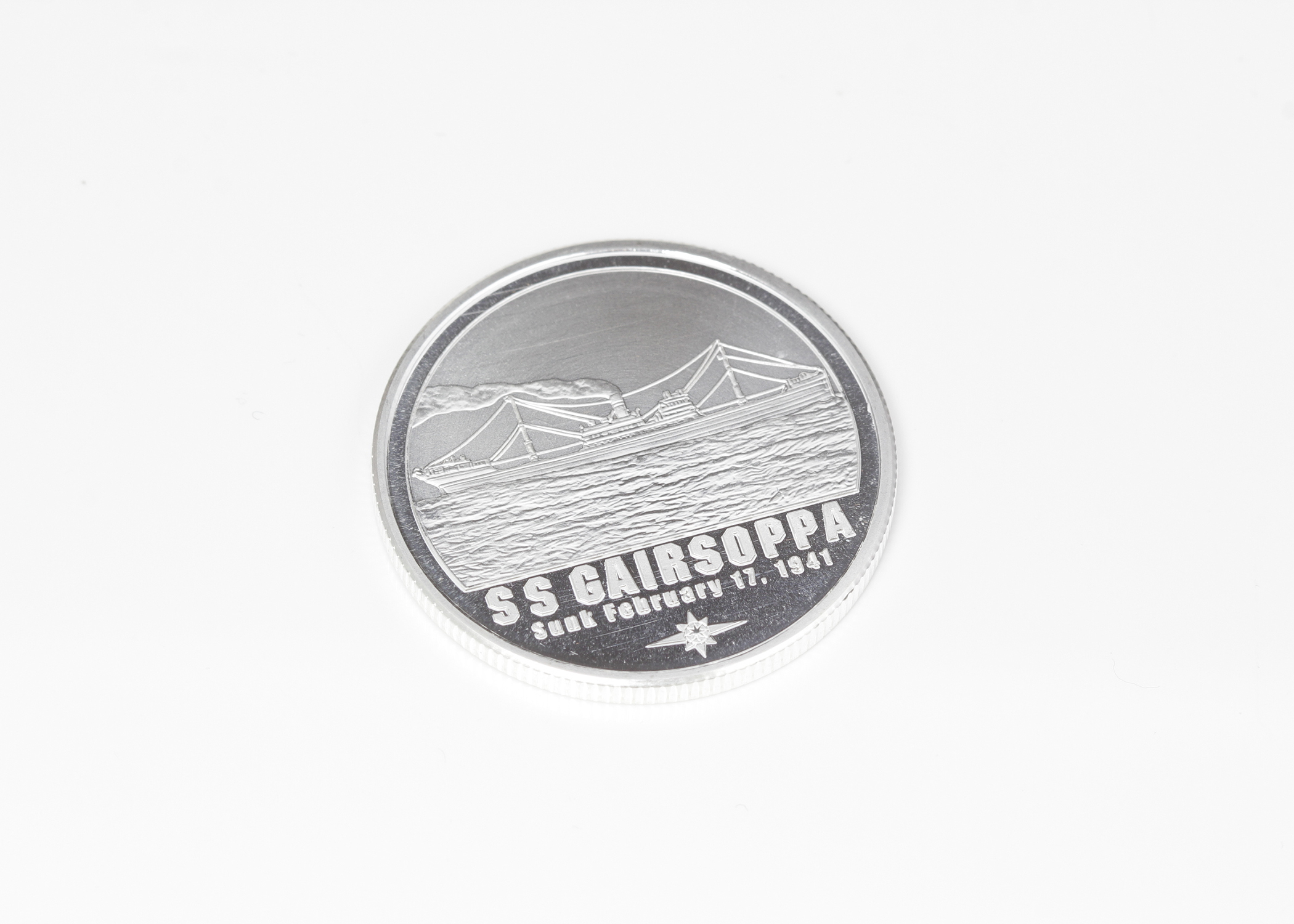 Gairsoppa Certified Shipwreck Fine Silver Coin