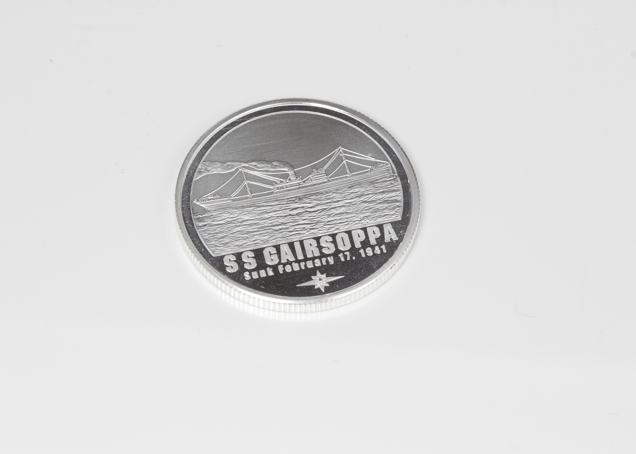 Gairsoppa Certified Shipwreck Fine Silver Coin