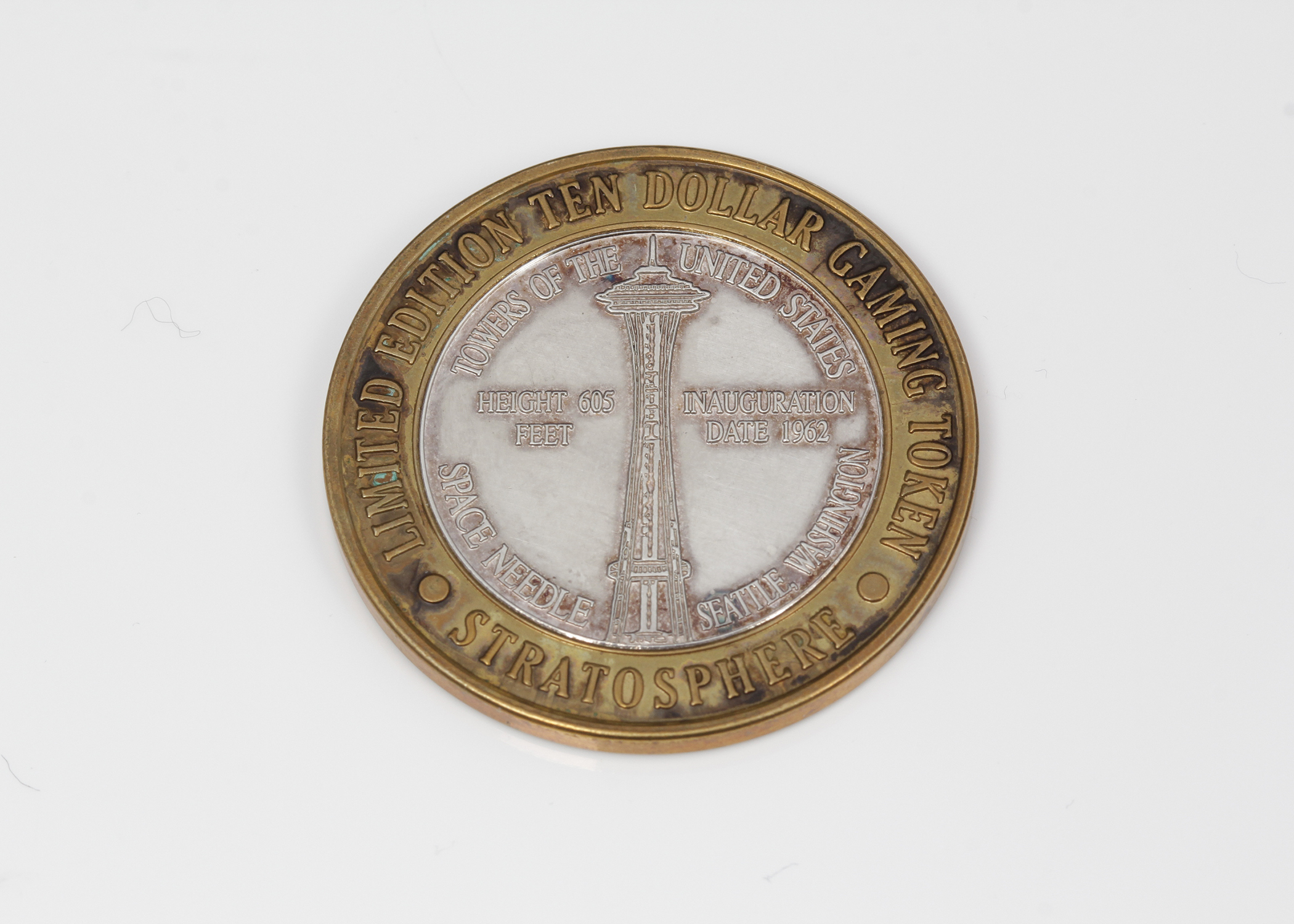 Limited Edition Stratosphere Ten Dollar Gaming Token