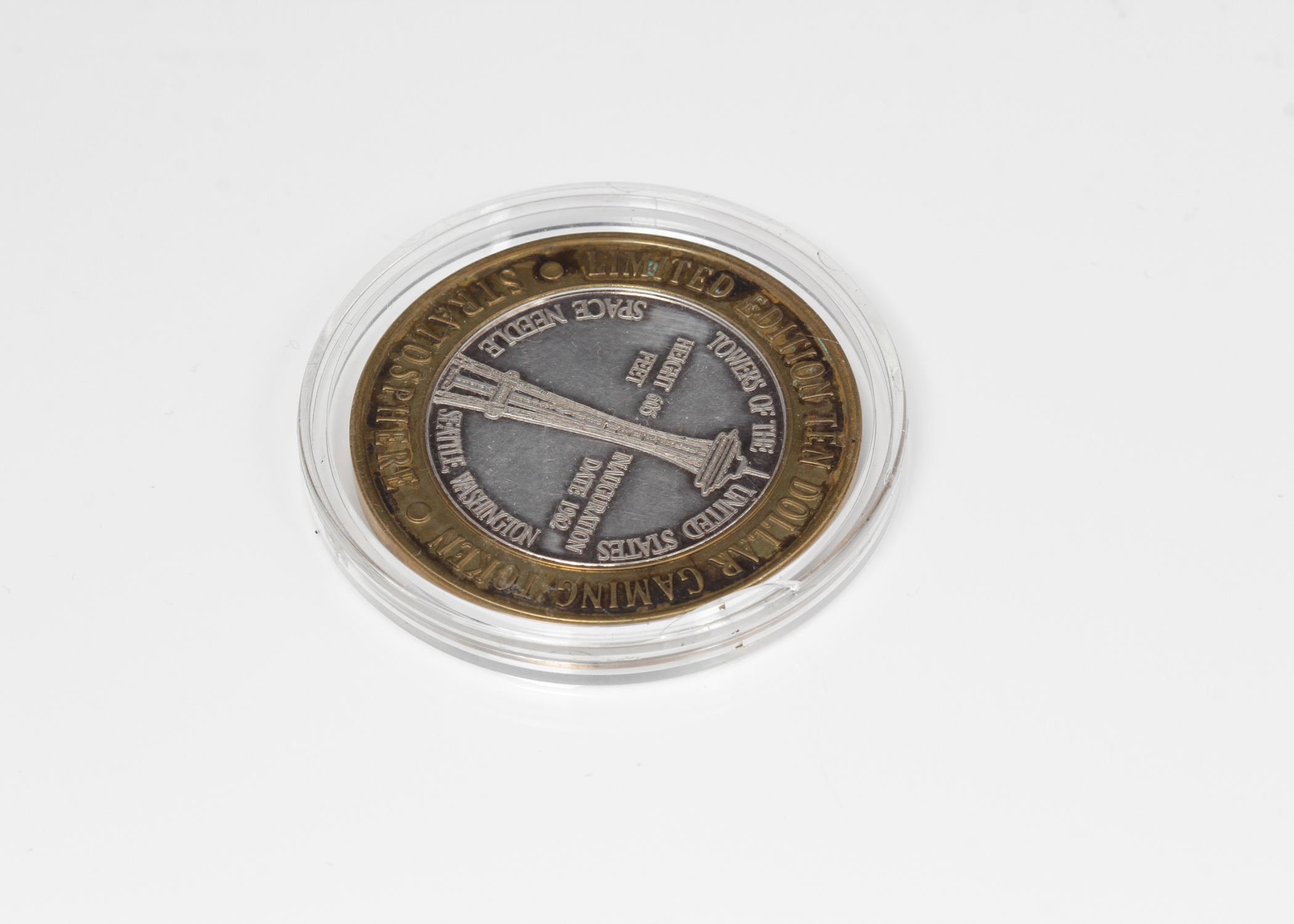 Limited Edition Stratosphere Ten Dollar Gaming Token