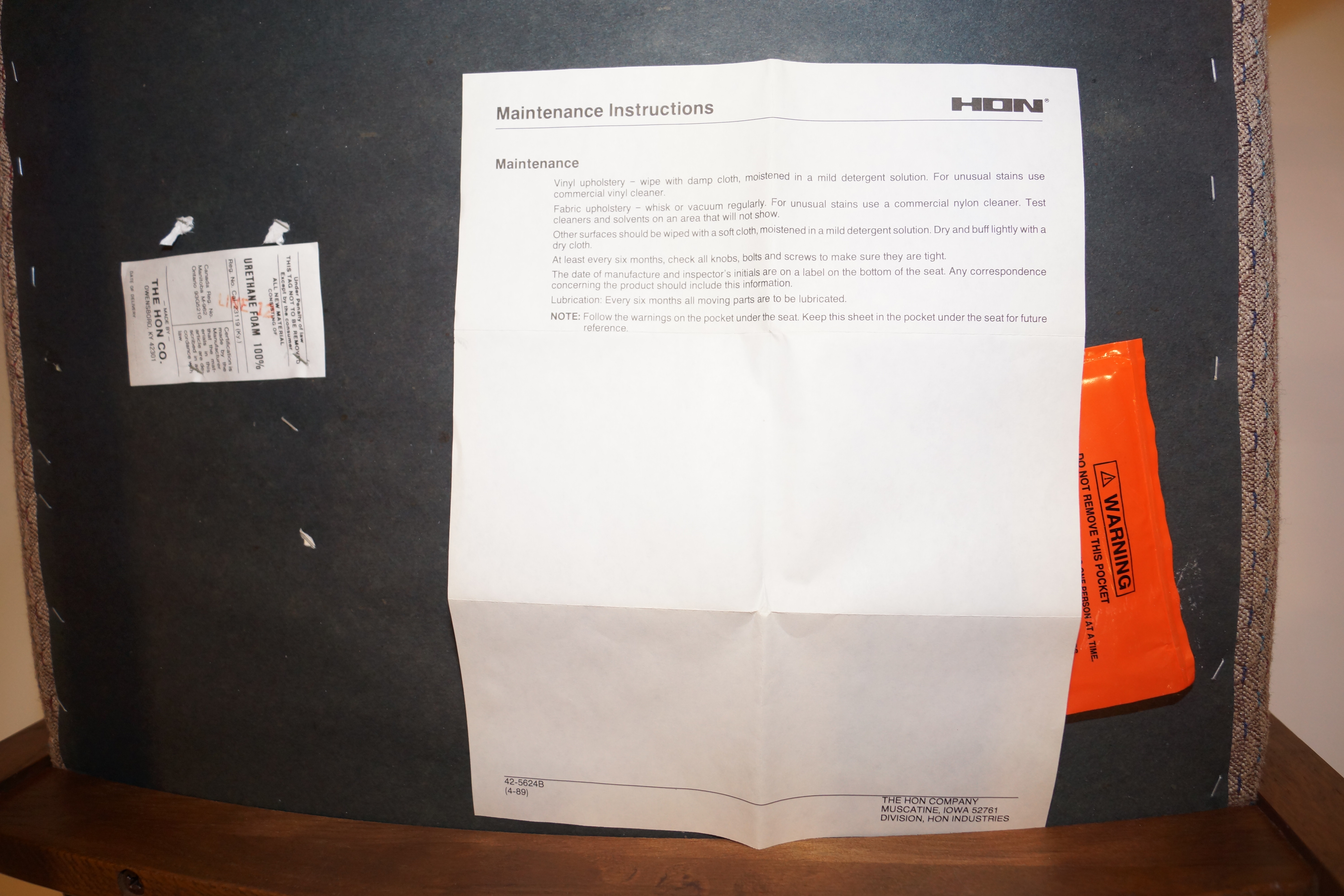 Vintage Hon Office Chairs