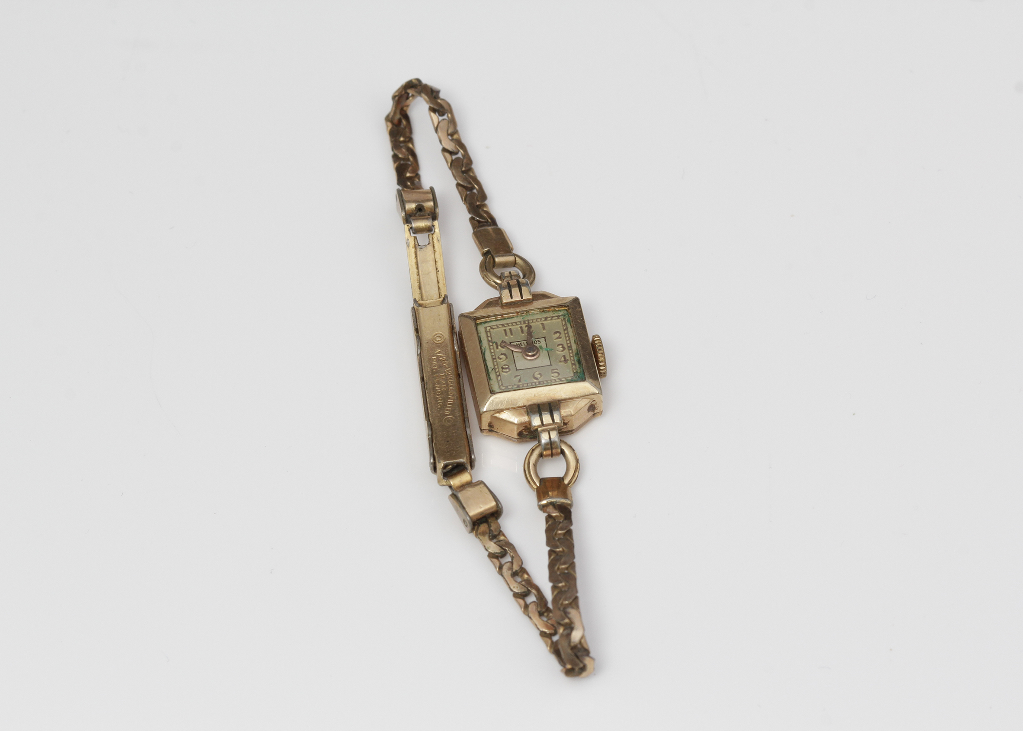 Vintage Helbros 12K Gold Filled Watch