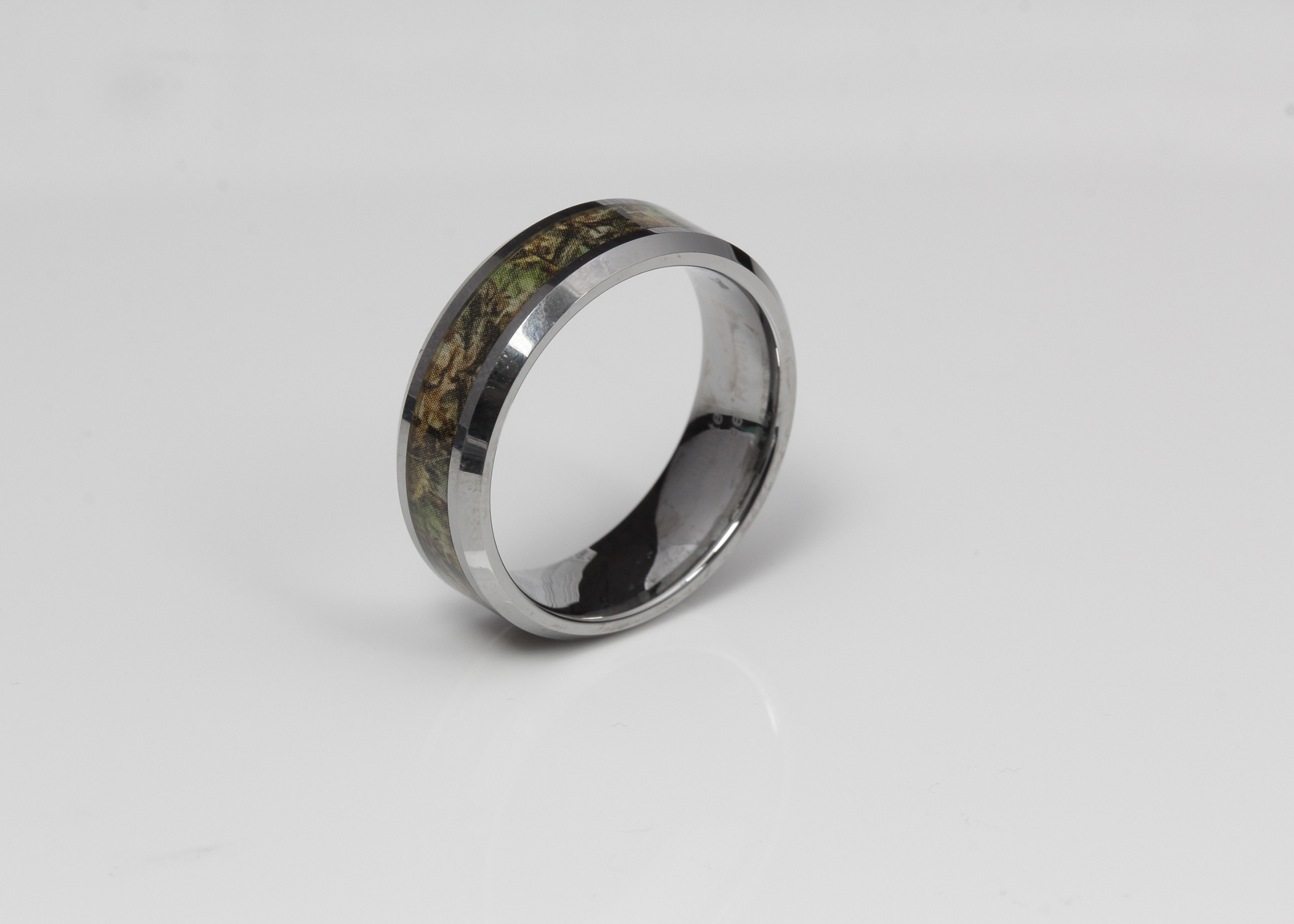 Steel Revolt Tungsten Camo Band