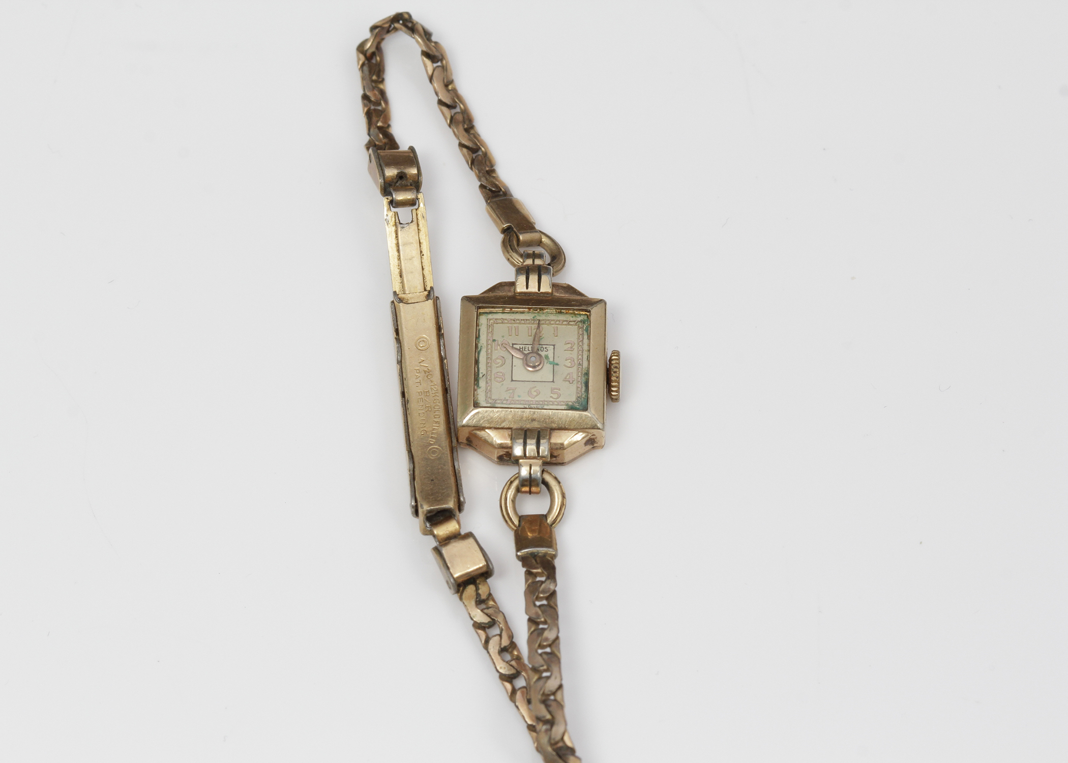 Vintage Helbros 12K Gold Filled Watch