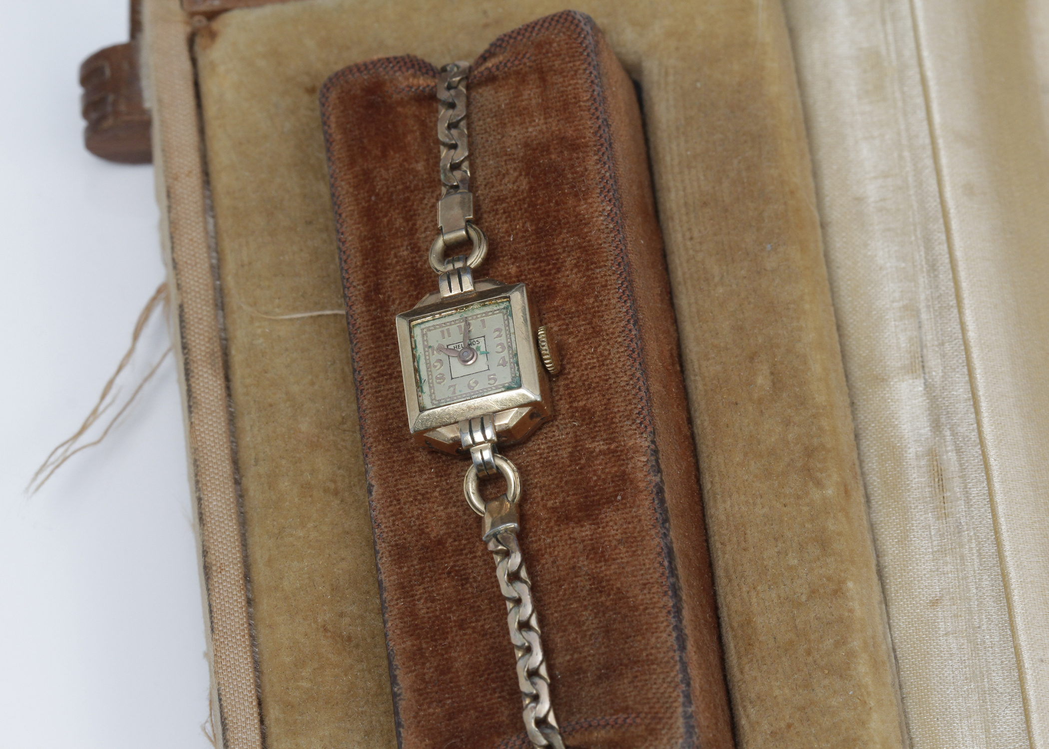 Vintage Helbros 12K Gold Filled Watch