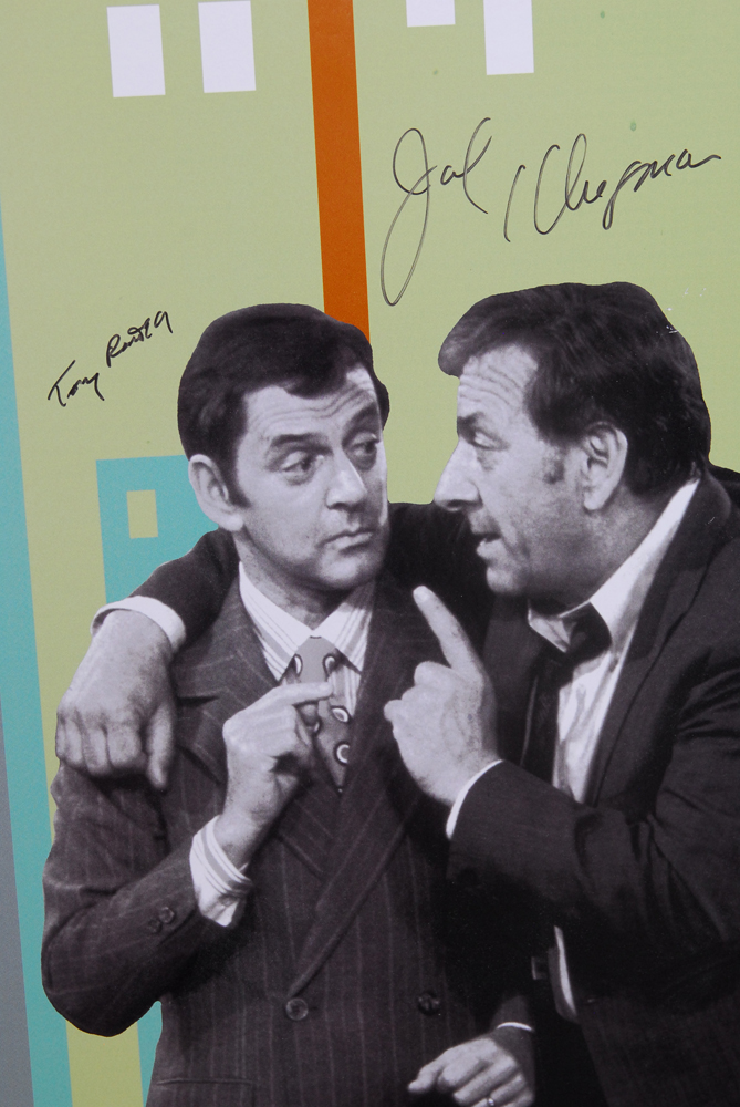 Signed Tony Randall and Jack Klugman Poster