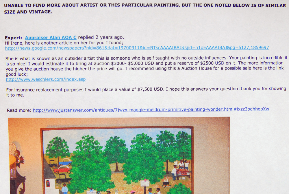 Maggie Meldrum Original Painting