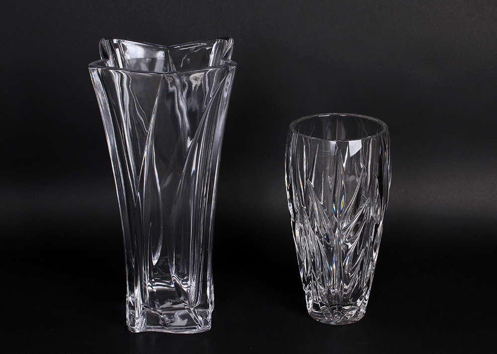 Brillant Crystal Vases