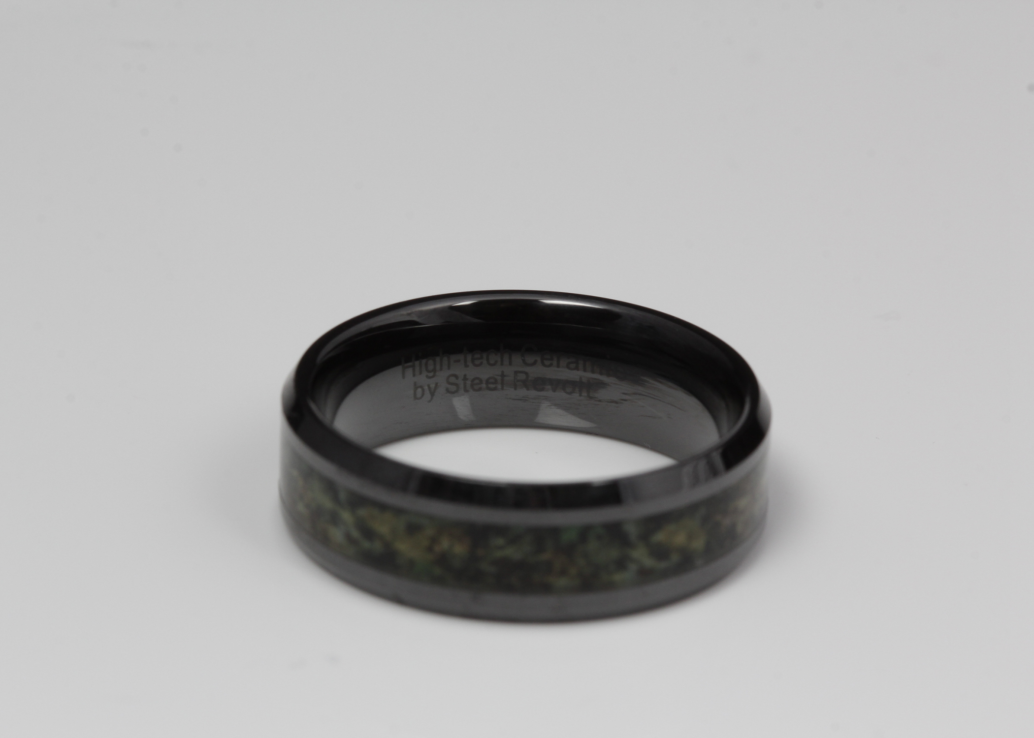 Steel Revolt Tungsten Camo Band