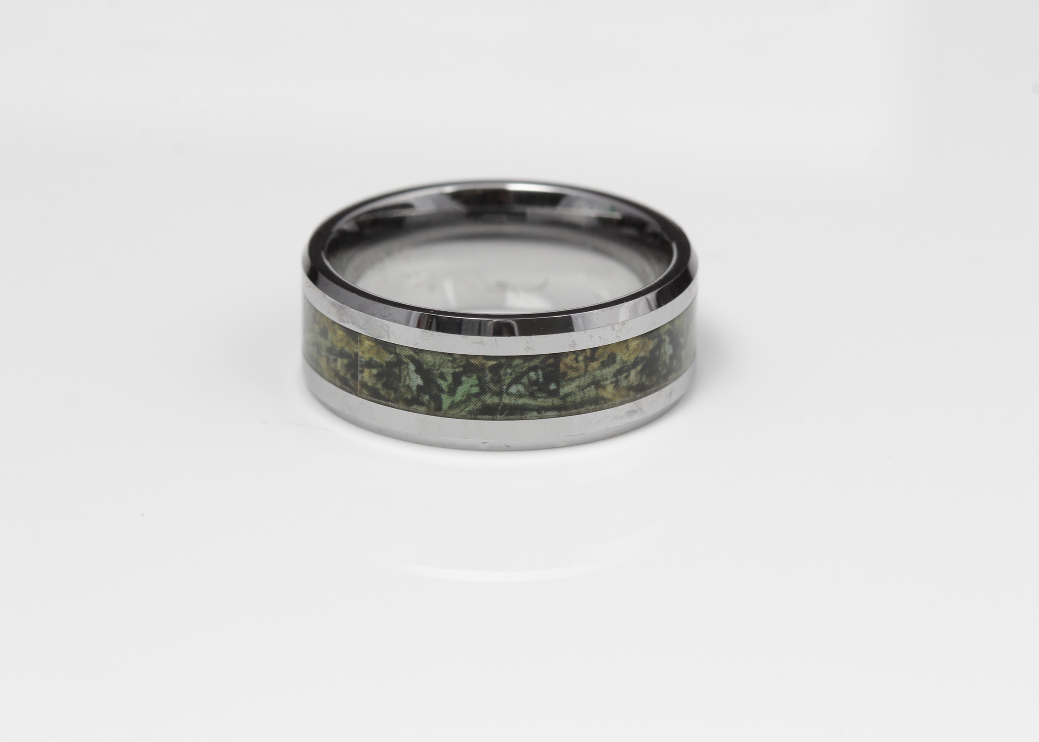 Steel Revolt Tungsten Camo Band