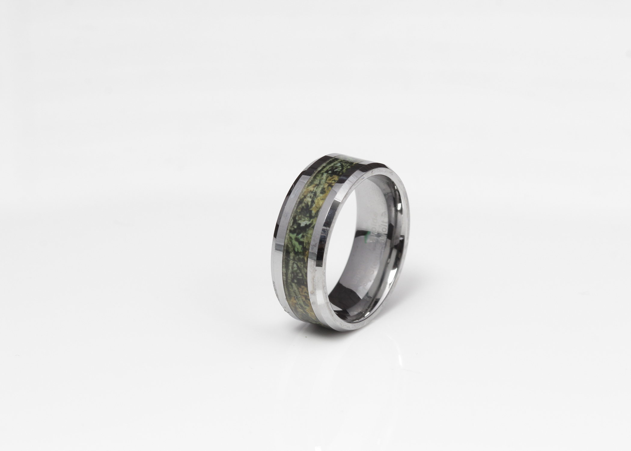 Steel Revolt Tungsten Camo Band