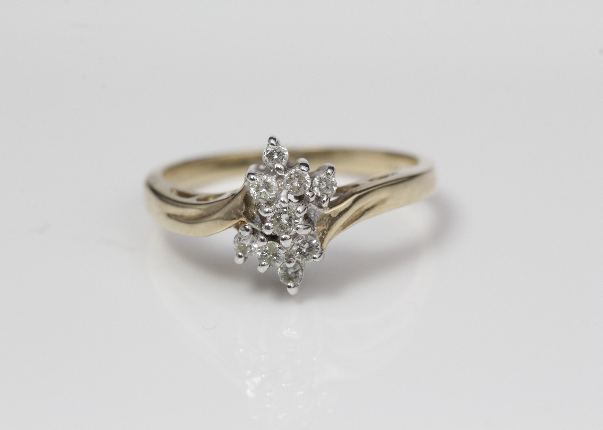 10K Yellow Gold Diamond Ring