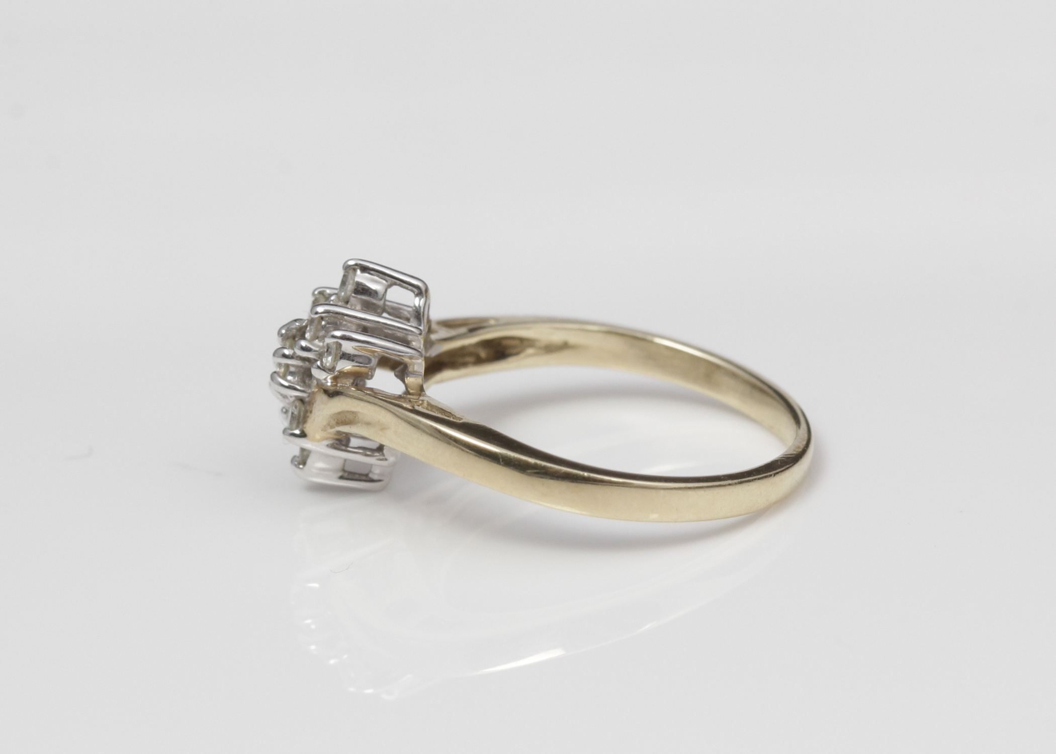 10K Yellow Gold Diamond Ring